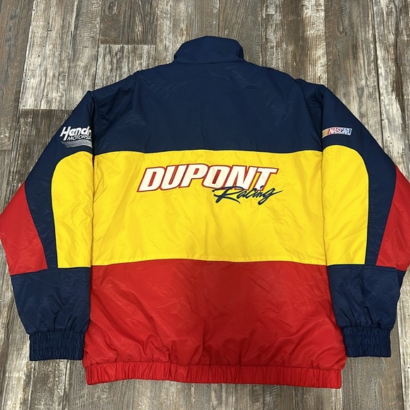 Vintage nascar dupont jeff gordon racing jacket size XL - Picture 2 of 8